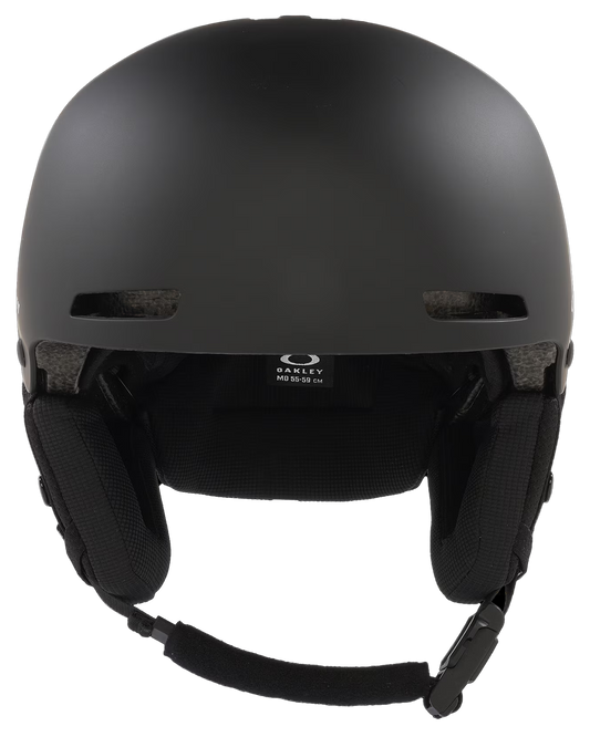 Oakley Mod1 Pro Snow Helmet - Asia Fit - Blackout Men's Snow Helmets - Trojan Wake Ski Snow