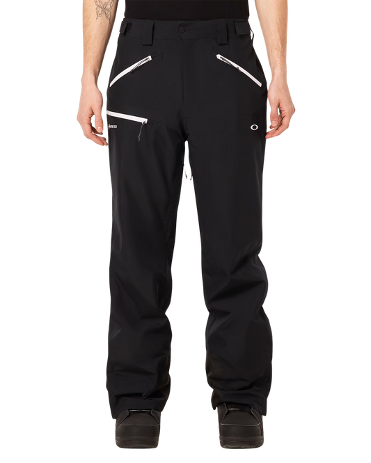 Oakley Unbound GORE-TEX® Shell Pant - Blackout Unisex Snow Pants - Trojan Wake Ski Snow