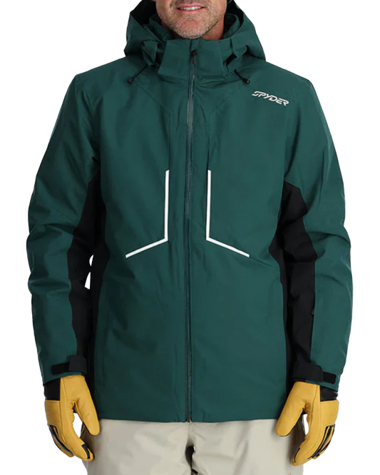 Spyder Primer Jacket - Cypress Green Men's Snow Jackets - Trojan Wake Ski Snow