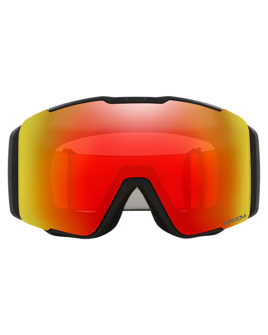 Oakley Line Miner Pro M Snow Goggles - Matte Black | PRIZM Snow Torch Iridium Lens w/Bonus PRIZM Snow Iced Iridium Lens Snow Goggles - Trojan Wake Ski Snow