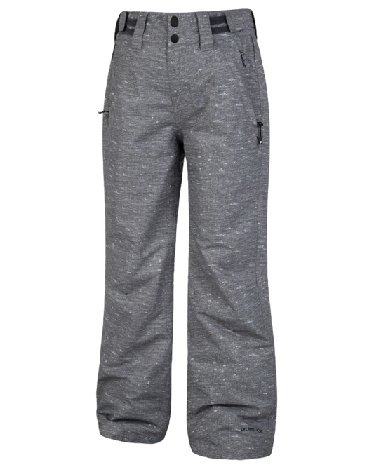 Protest Zamorra Junior Pant - Dark Grey Kids' Snow Pants - Trojan Wake Ski Snow