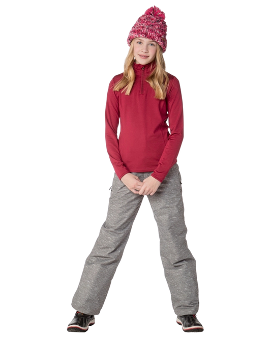 Protest Zamorra Junior Pant - Dark Grey Kids' Snow Pants - Trojan Wake Ski Snow