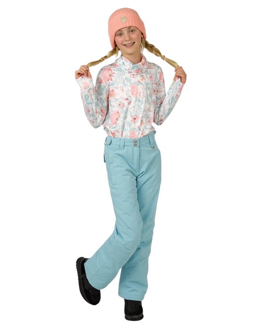 Rojo BF4EVA Girl's Snow Pant - Petit Four - 2023 Kids' Snow Pants - Trojan Wake Ski Snow