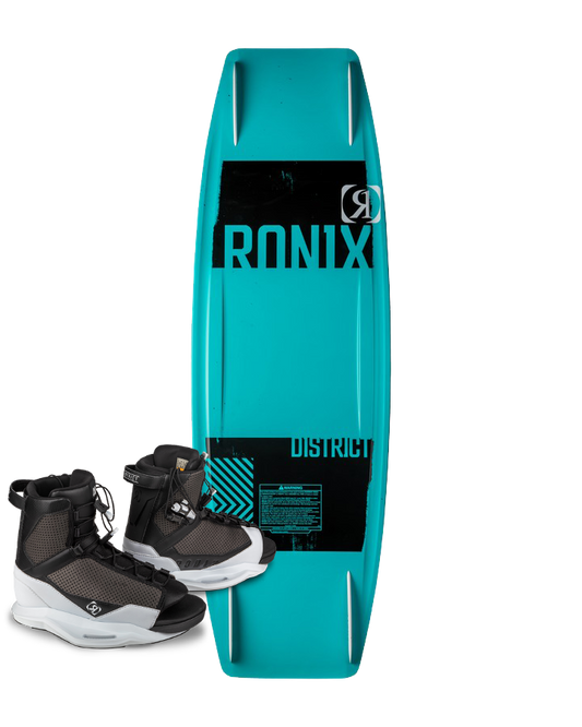 Ronix District w/ District Boots Wakeboard Packages - Mens - Trojan Wake Ski Snow