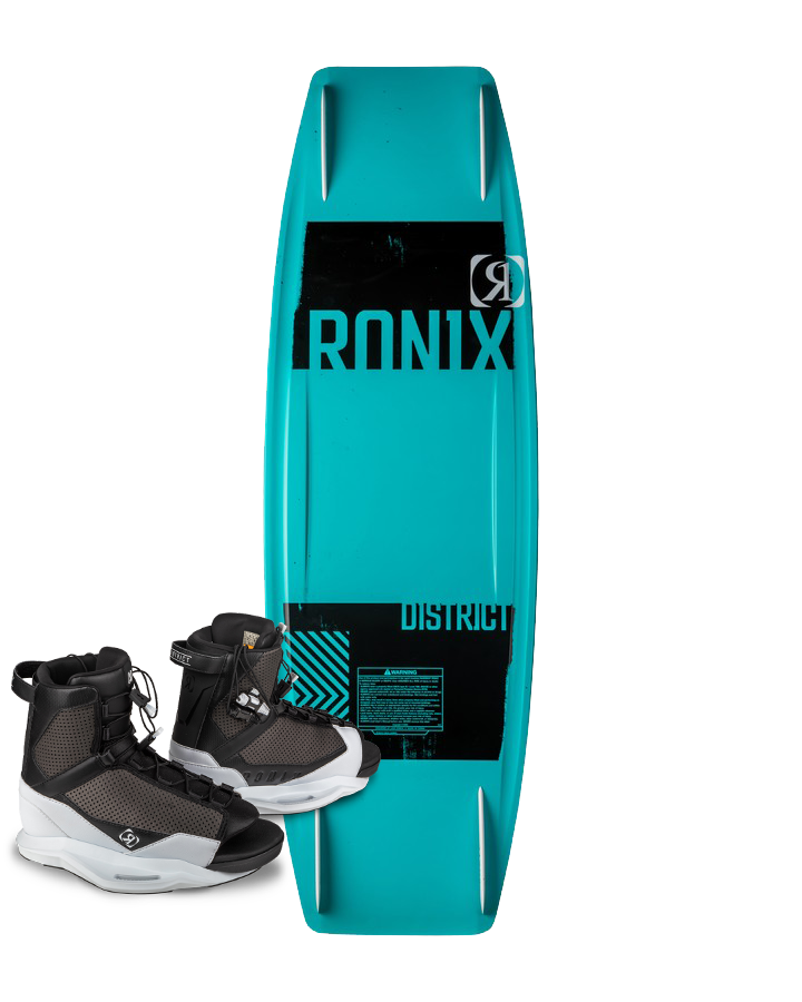 Ronix District w/ District Boots Wakeboard Packages - Mens - Trojan Wake Ski Snow