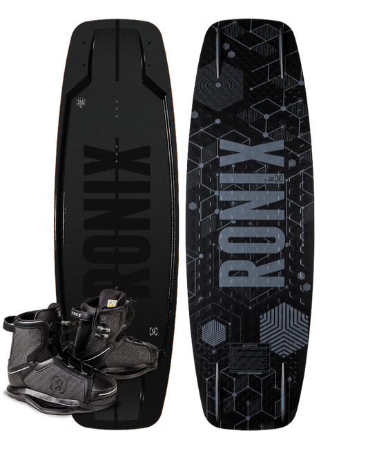 Ronix Parks w/ Parks Boots Wakeboard Packages - Mens - Trojan Wake Ski Snow