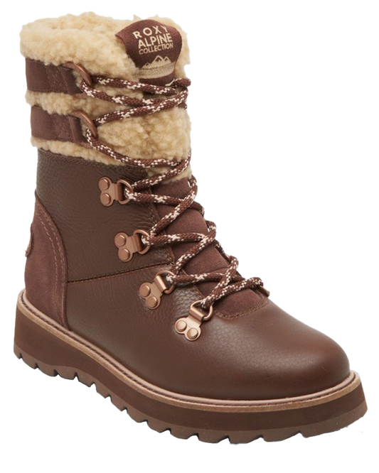 Roxy Brandi II Women's Apres Boots - Chocolate - 2023 Apres Boots - Trojan Wake Ski Snow