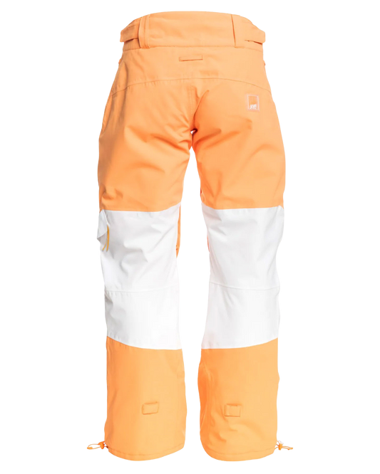 Roxy Women's Chloe Kim Woodrose Technical Snow Pants - Mock Orange Women's Snow Pants - Trojan Wake Ski Snow