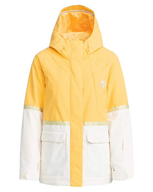 Roxy Women's Ritual Technical Snow Jacket - Sunset Gold Women's Snow Jackets - Trojan Wake Ski Snow