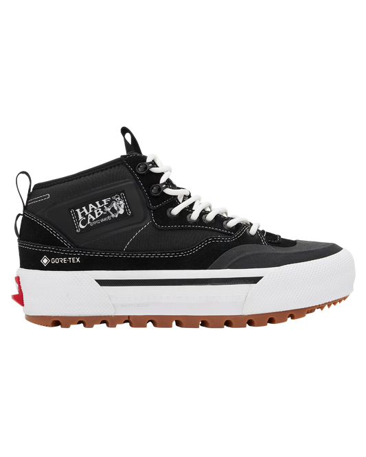 Vans Mte Half Cab GORE-TEX® - Black/White Unisex Apres Boots - Trojan Wake Ski Snow