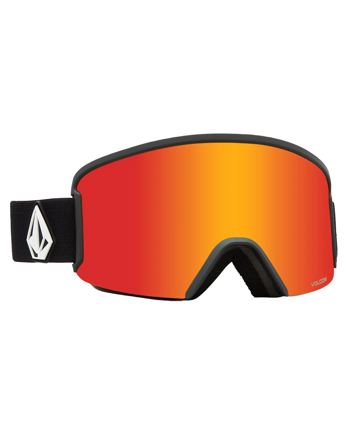 Volcom Garden Military Red Goggles - Red Chrome Men's Snow Goggles - Trojan Wake Ski Snow