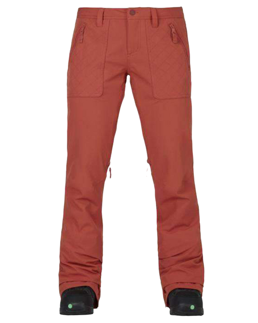 Womens Burton Vida Pant - Persimmon (S) Women's Snow Pants - Trojan Wake Ski Snow