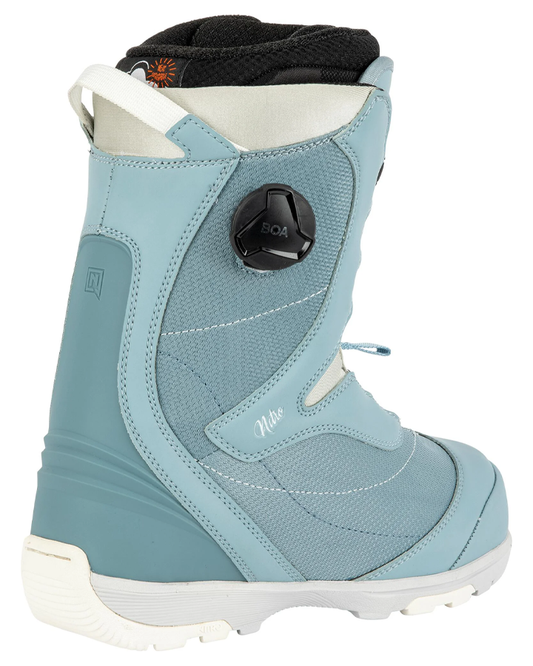Nitro Cypress BOA Dual Womens Snowboard Boots - Blue/Grey - 2023 Women's Snowboard Boots - Trojan Wake Ski Snow