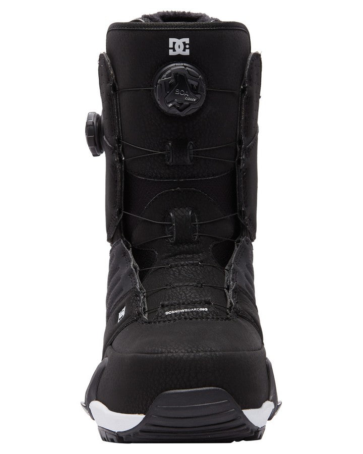 DC Judge Step On BOA Snowboard Boots - Black - 2023 Men's Snowboard Boots - Trojan Wake Ski Snow