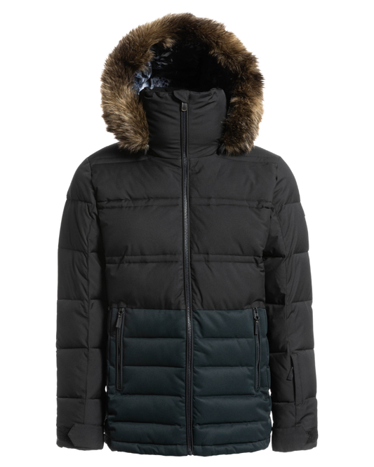 Roxy Quinn Womens Snow Jacket - True Black - 2023 Women's Snow Jackets - Trojan Wake Ski Snow
