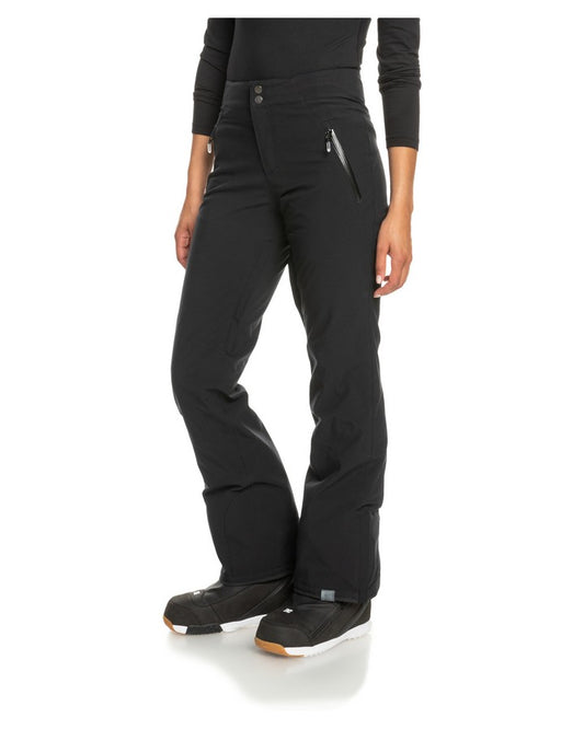 Roxy Alba High Women's Snow Pant - True Black - 2023 Women's Snow Pants - Trojan Wake Ski Snow