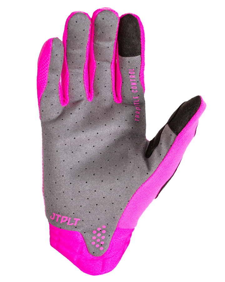 Jetpilot RX Airlite Glove - Pink - 2023 Jetski Gloves - Trojan Wake Ski Snow
