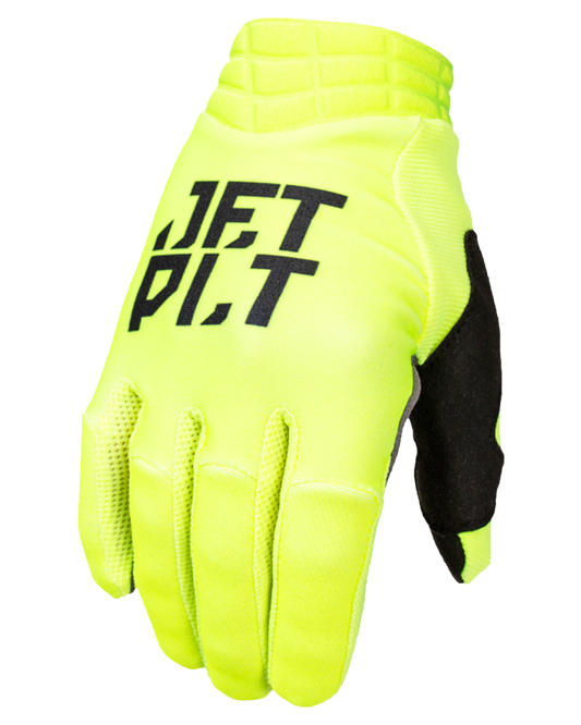 Jetpilot RX Airlite Glove - Yellow - 2023 Jetski Gloves - Trojan Wake Ski Snow