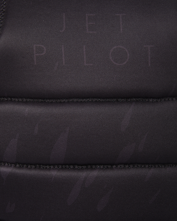 Jetpilot X1 Boys Youth Neo Vest Sub - Black - 2023 Life Jackets - Kids - Trojan Wake Ski Snow