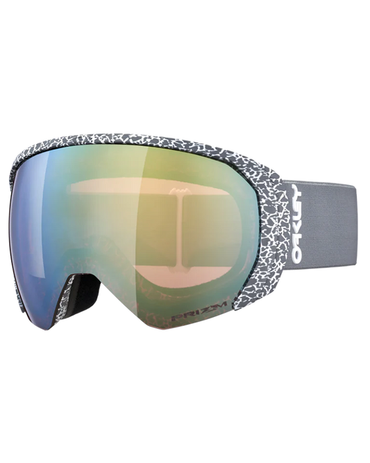 Oakley Flight Path L Snow Goggles - Grey Terrain / Prizm Sage Gold Iridium Snow Goggles - Mens - Trojan Wake Ski Snow