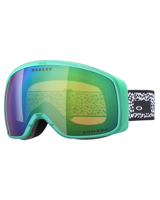 Oakley Flight Tracker M Snow Goggles - Black Habitat / Prizm Snow Jade Iridium Snow Goggles - Mens - Trojan Wake Ski Snow