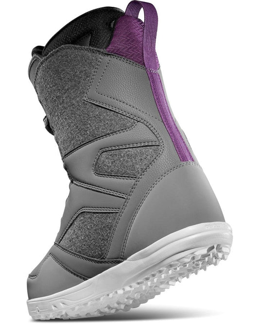 Thirtytwo STW BOA Womens Snowboard Boots - Grey/Purple - 2022 Snowboard Boots - Womens - Trojan Wake Ski Snow