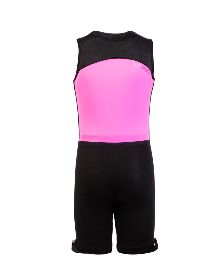 Wavelength Womens Buoyancy Suit - Paradise Pink - 2022 Buoyancy Suits - Womens - Trojan Wake Ski Snow