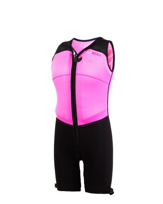 Wavelength Women's Buoyancy Suit - Paradise Pink Buoyancy Suits - Trojan Wake Ski Snow