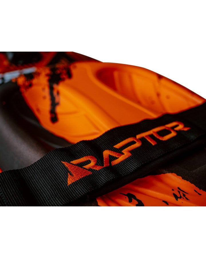 Raptor Heist Kneeboard - Orange - 2023 Kneeboards - Plastic - Trojan Wake Ski Snow