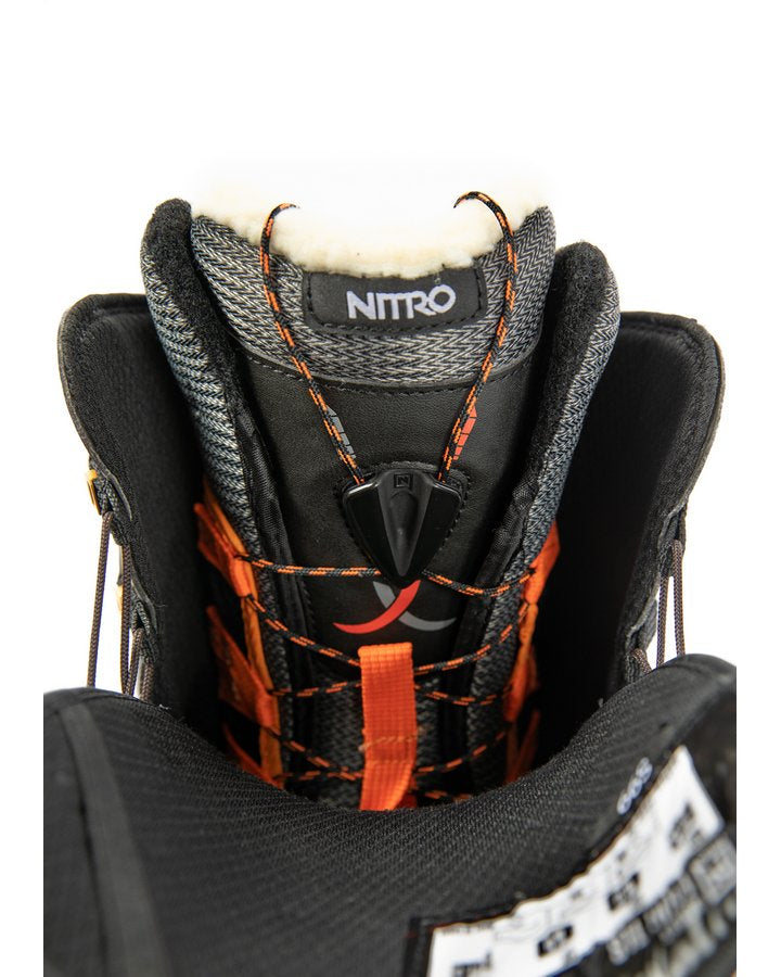 Nitro Faint TLS Womens Snowboard Boots - Black/Gold - 2022 Women's Snowboard Boots - Trojan Wake Ski Snow