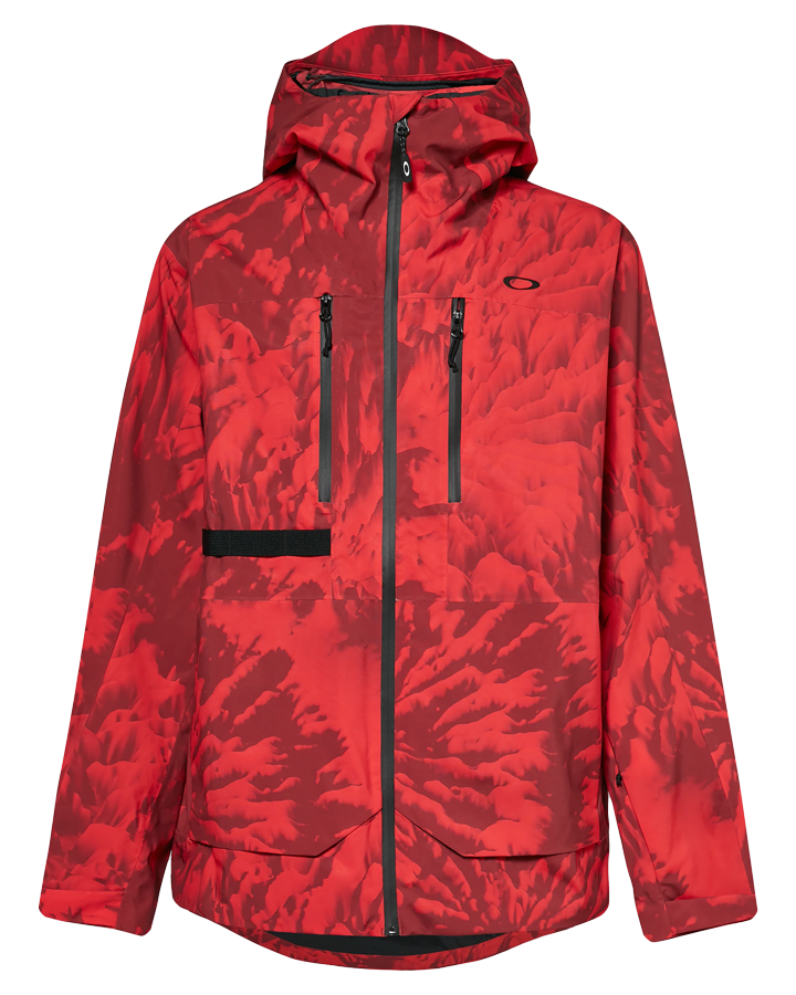 Oakley Tc Earth Shell Jacket Snow Jacket - Red Mountain Tie Dye Men's Snow Jackets - Trojan Wake Ski Snow