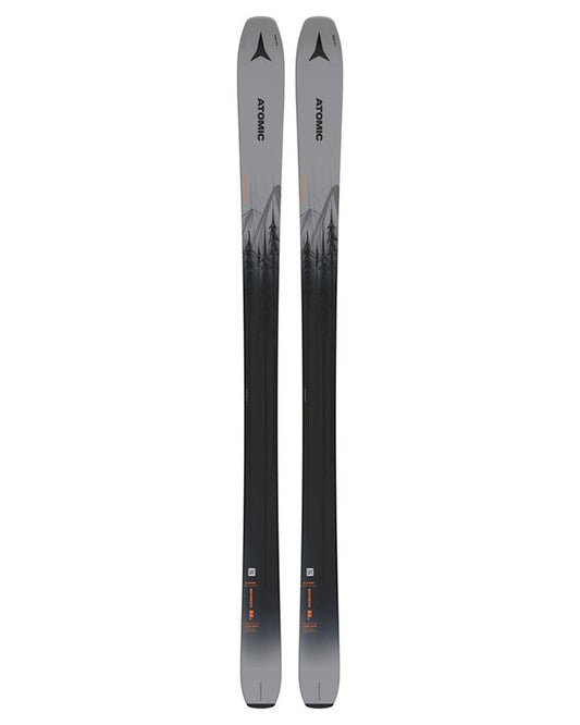 Atomic Maverick 88 Ti Skis - Grey Metal / Black - 2024  - Trojan Wake Ski Snow