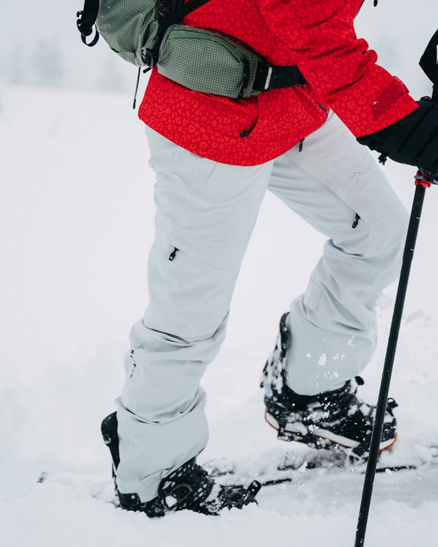 Burton Women's [ak]® Summit Gore-Tex 2L Snow Pants - Gray Cloud Women's Snow Pants - Trojan Wake Ski Snow