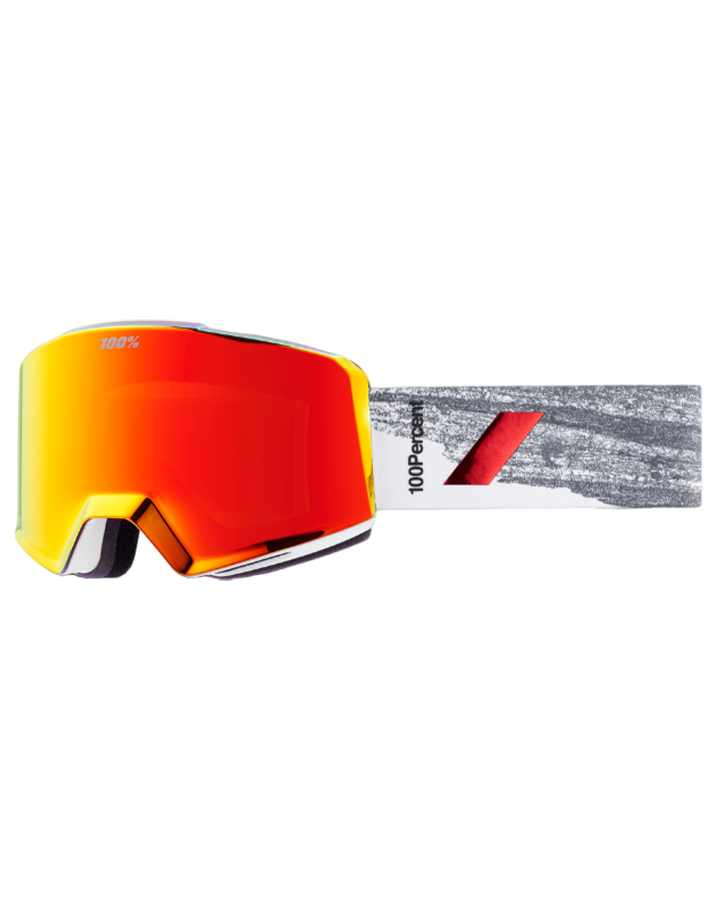 100% Norg HiPER Snow Goggles - Badlands / Red Mirror - 2023 Snow Goggles - Mens - Trojan Wake Ski Snow