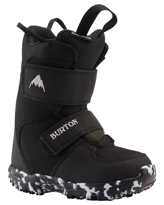 Burton Toddlers' Mini Grom Snowboard Boots - Black Kids' Snowboard Boots - Trojan Wake Ski Snow