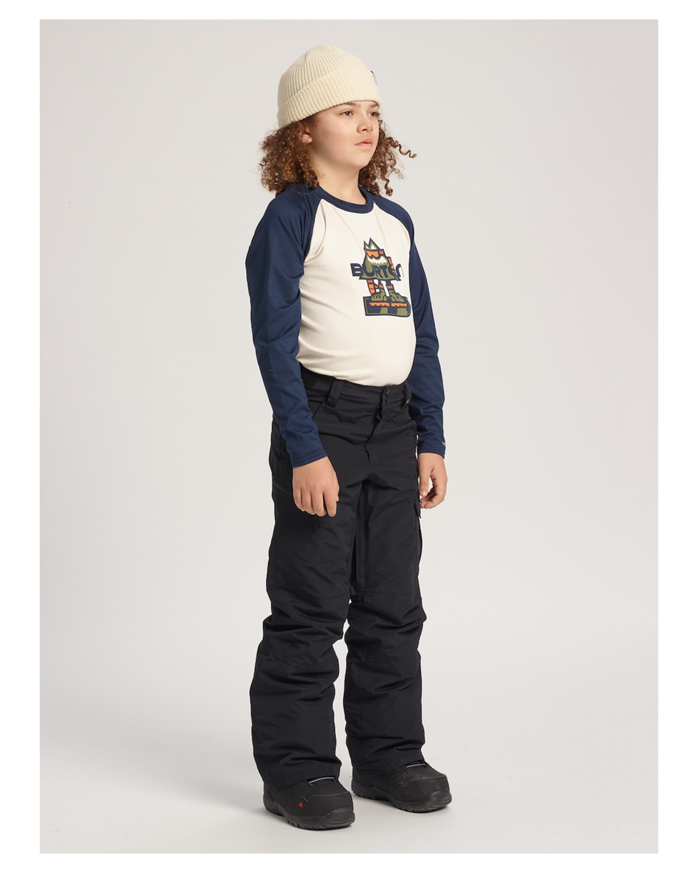 Burton Kids' Exile 2L Cargo Snow Pants - True Black Kids' Snow Pants - Trojan Wake Ski Snow