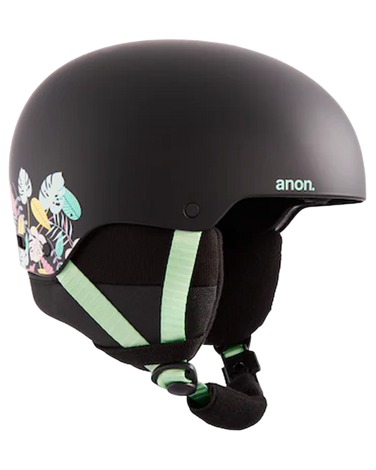 Anon Kids' Rime 3 Snow Helmet - Black Snow Helmets - Kids - Trojan Wake Ski Snow