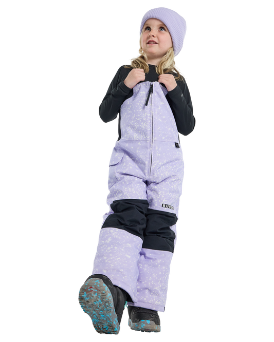 Burton Toddlers' Maven 2L Bib Snow Pants - Stardust Kids' Snow Bibs - Trojan Wake Ski Snow
