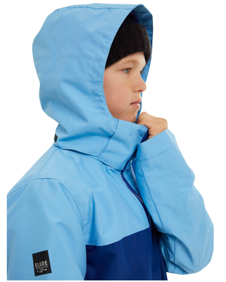 Elude Tommy Kids Jacket - Azure - 2023 Kids' Snow Jackets - Trojan Wake Ski Snow