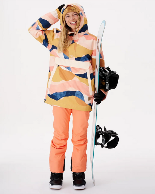 Rip Curl Rider Anorak Womens Snow Jacket - Multicolour - 2023 Women's Snow Jackets - Trojan Wake Ski Snow