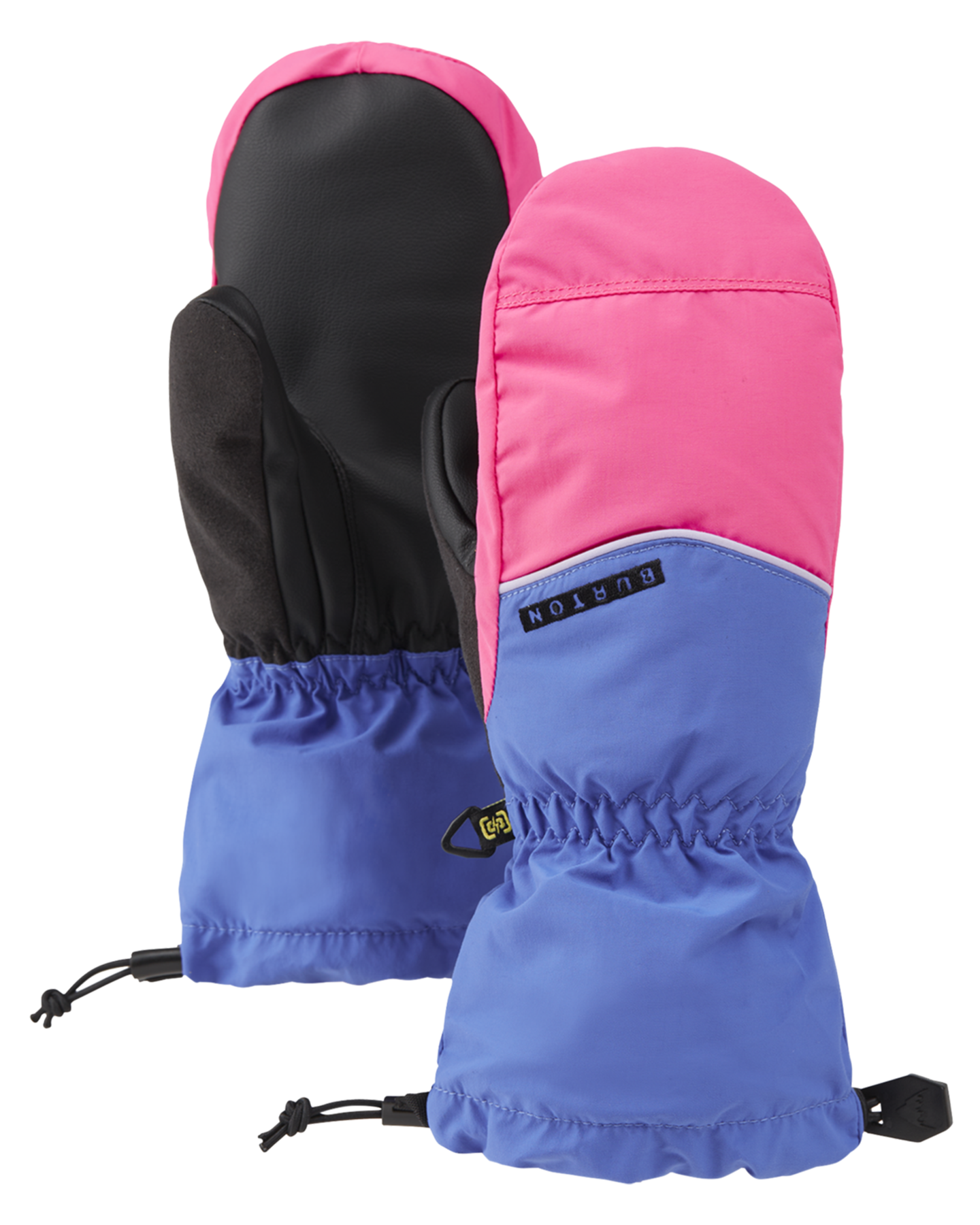 Burton Kids' Profile Snow Mittens - Amparo Blue/Fuchsia Fusion Kids' Snow Gloves & Mittens - Trojan Wake Ski Snow