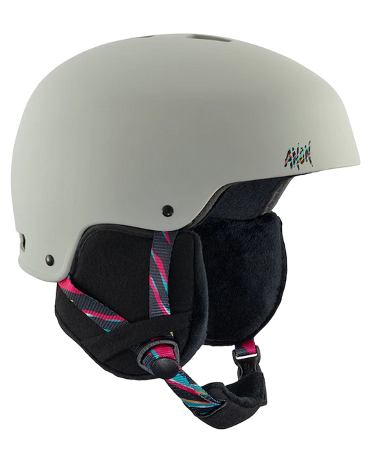 Anon Lynx Helmet - Disco Tiger Gray (XS) Snow Helmets - Womens - Trojan Wake Ski Snow
