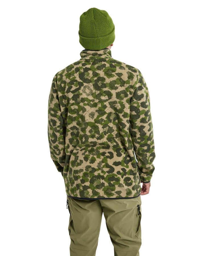 Burton Hearth Fleece Pullover - Felidae Men's Fleece - Trojan Wake Ski Snow