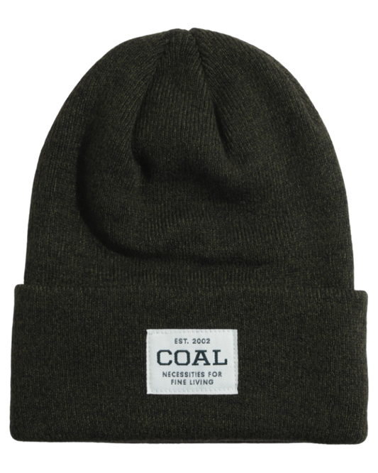 Coal The Uniform Beanie - Olive Black Marl - 2023 Beanies - Trojan Wake Ski Snow
