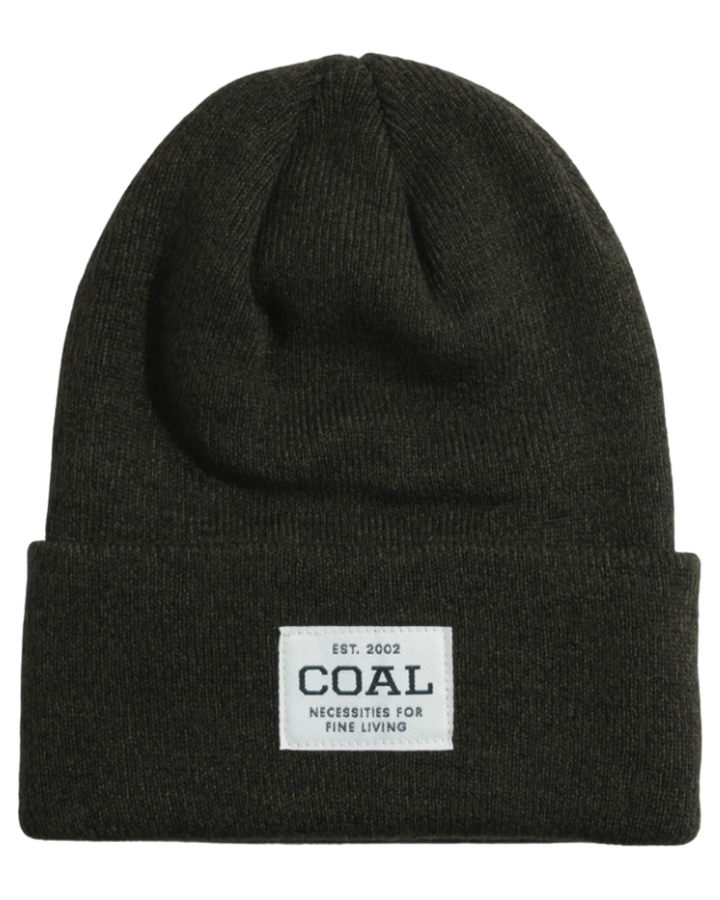 Coal The Uniform Beanie - Olive Black Marl - 2023 Beanies - Trojan Wake Ski Snow