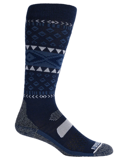 Burton Women's Performance Lightweight Sock - Dress Blue Socks - Trojan Wake Ski Snow