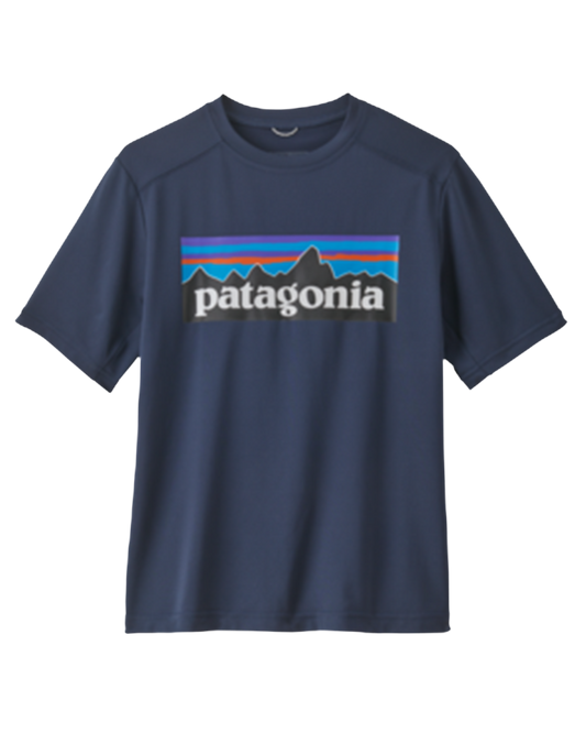 Patagonia Kids' Cap Sw T-Shirt - New Navy Pants - Trojan Wake Ski Snow