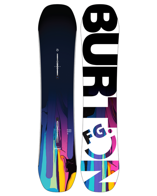 Burton Kids' Feelgood Smalls Snowboard - 2024 Kids' Snowboards - Trojan Wake Ski Snow