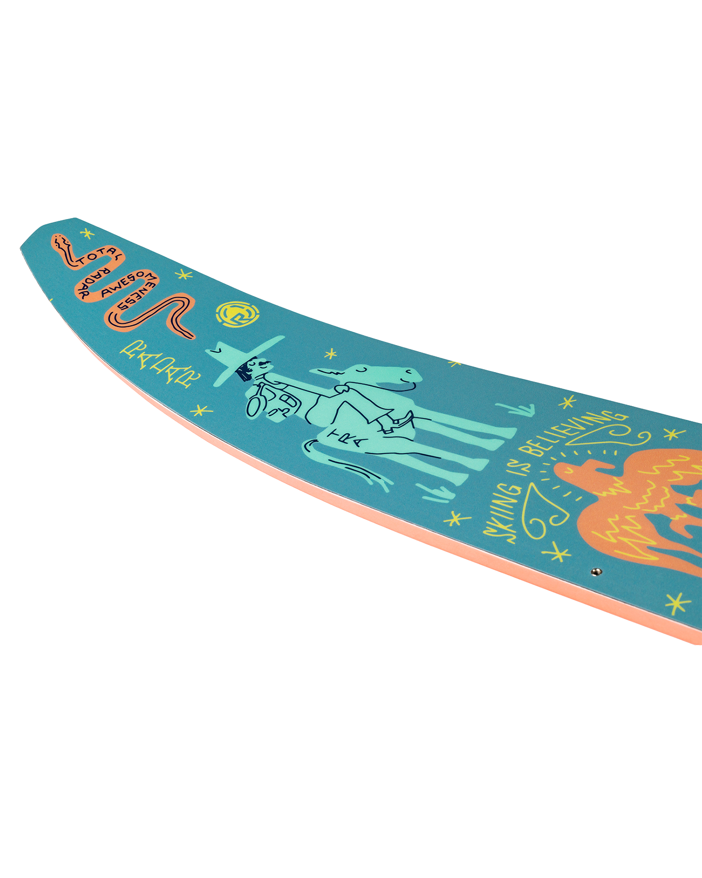 Radar TRA Boys' Waterski - 2026 Waterskis - Trojan Wake Ski Snow