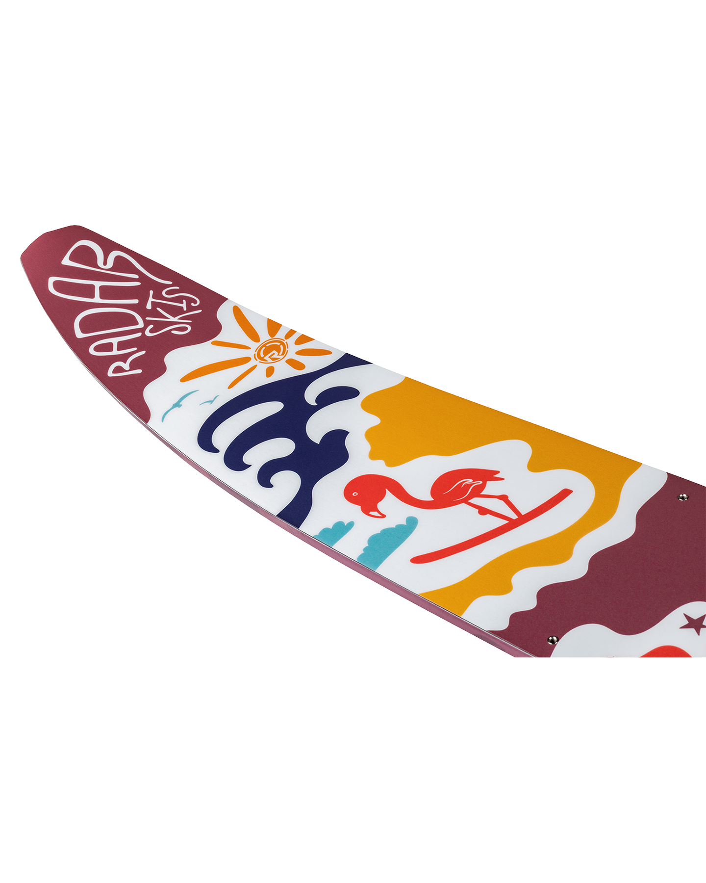 Radar TRA Girls' Waterski - 2026 Waterskis - Trojan Wake Ski Snow